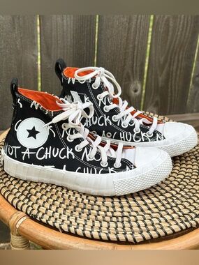 Converse NOT A CHUCK Black High-Top Sneakers